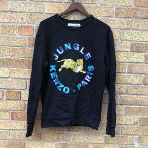 Kenzo Paris X H&M Kenzo Paris Embroidered Tiger Sweater Crewneck Medium